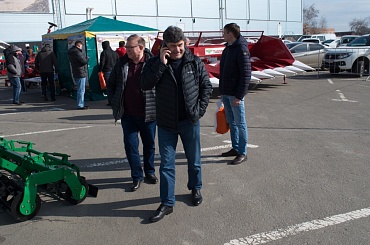 На выставке Югагромаш